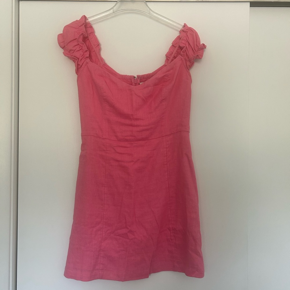 Abercrombie & Fitch Vibrant Pink Dress